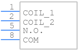 G6DN-1A-CF-DC24 - OMRON Electronics - PCB symbol