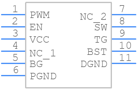 LTC7065RMSE#PBF - Analog Devices - PCB symbol