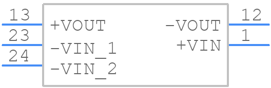 TIM 6-1211 - Traco Power - PCB symbol