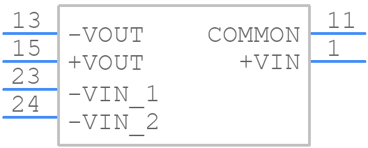 TIM 6-1222 - Traco Power - PCB symbol