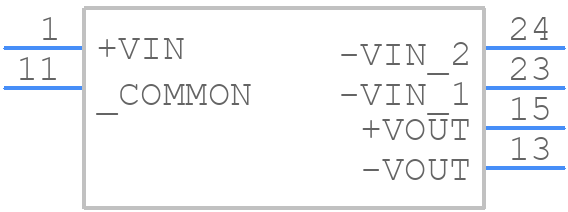 TIM 6-2421 - Traco Power - PCB symbol