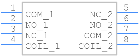 RF103-5 - Teledyne Technologies - PCB symbol
