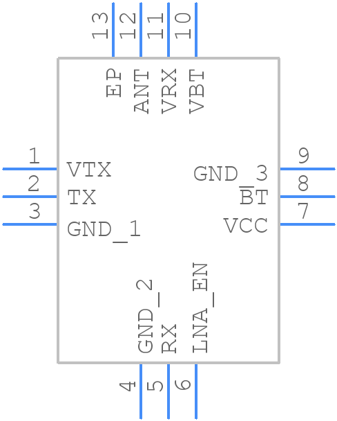 BGS8324Z - NXP - PCB symbol