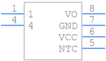 HFBR-2505A - Avago Technologies - PCB symbol