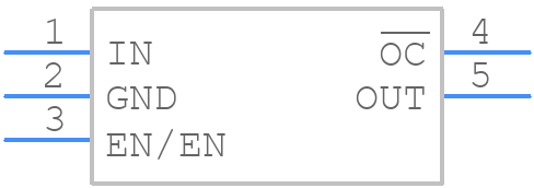 BD2264G-MGTR - ROHM Semiconductor - PCB symbol