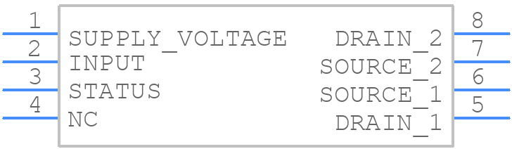 VNL5300S5-E - STMicroelectronics - PCB symbol