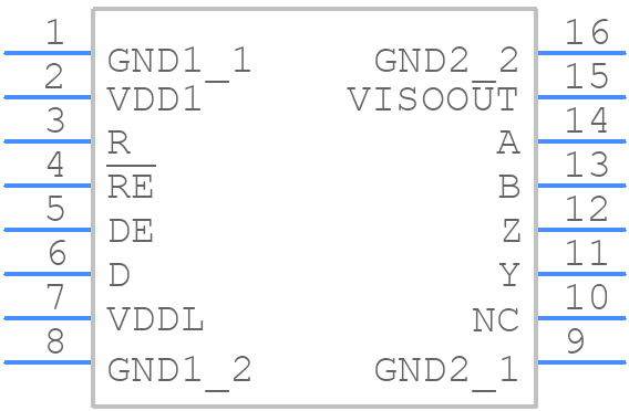 NSIP83086V-DSWR - NOVOSENSE - PCB symbol