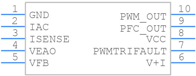 CM6806AGIR - CHAMPION - PCB symbol
