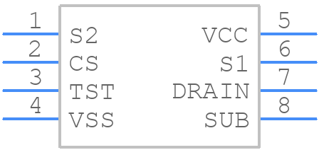 LC05111C25MTTTG - onsemi - PCB symbol