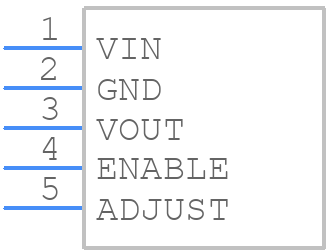 MHP8565ASA - Microchip - PCB symbol