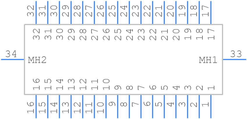 2-966658-3 - TE Connectivity - PCB symbol