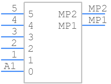 S15TS-06 - Amphenol - PCB symbol