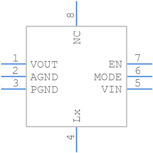 XC9289A21C1R-G - Torex - PCB symbol