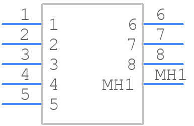 215079-8 - TE Connectivity - PCB symbol