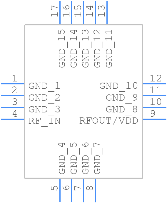 QPL7425SR - Qorvo - PCB symbol