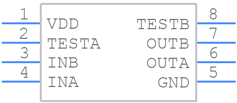 DEI1041-SMS-G - Device Engineering Incorporated - PCB symbol