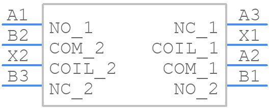 HFW4A1201G00 - TE Connectivity - PCB symbol