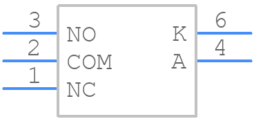 MSN12LNW03F - NKK Switches - PCB symbol
