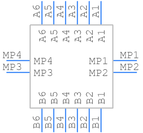 234198-E - TE Connectivity - PCB symbol