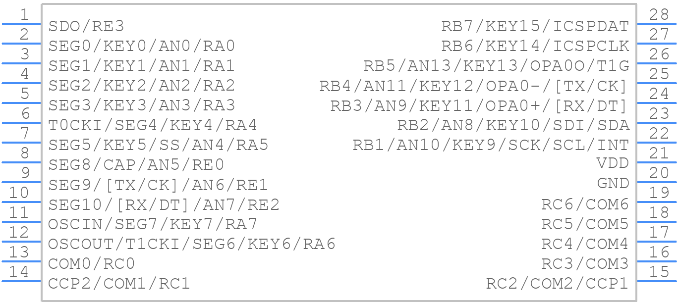 cms89f6285b - Cmsemicon - PCB symbol