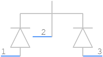 VS-HFA30TA60CSL-M3 - Vishay - PCB symbol