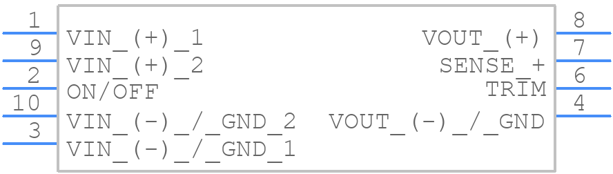 i7A12060A008V-0F1-R - TDK Lambda - PCB symbol