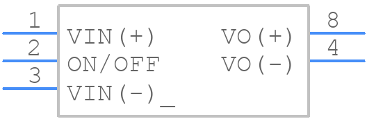 iEH48025A120V-003-R - TDK Lambda - PCB symbol