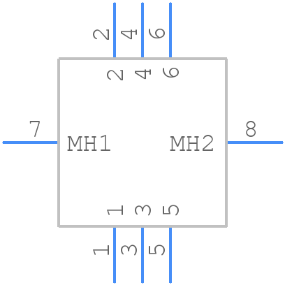 847-22-006-10-011101 - Mill-Max - PCB symbol