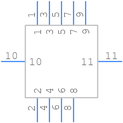 3-1634580-2 - TE Connectivity - PCB symbol