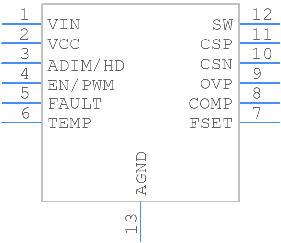 TPS923654DRRR - Texas Instruments - PCB symbol