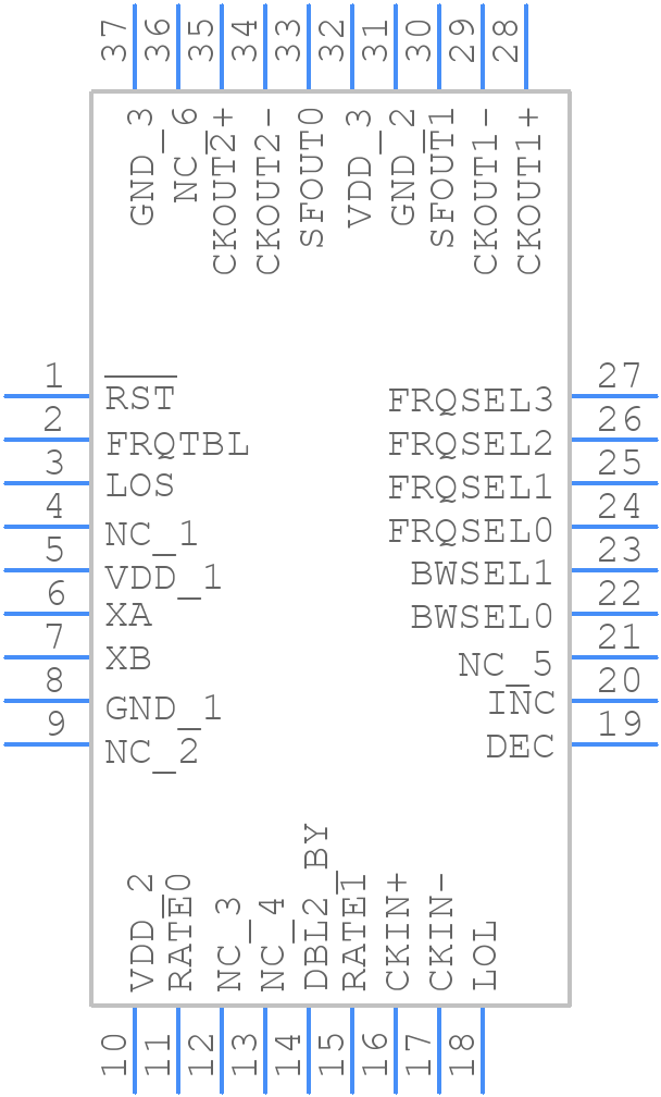 SI5317D-C-GM - Skyworks - PCB symbol