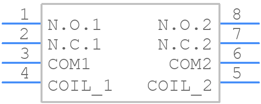 SR10-9V-450-2C - Same Sky - PCB symbol