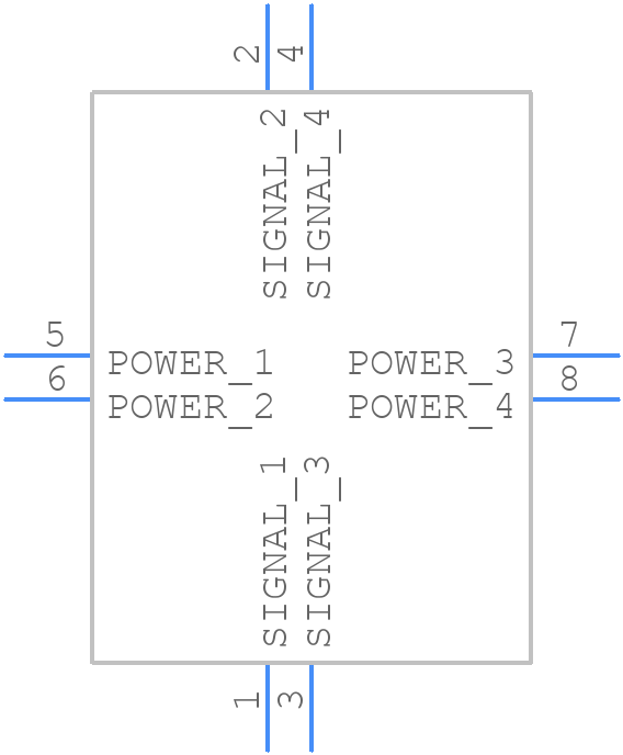 AXF6K0412A - Panasonic - PCB symbol