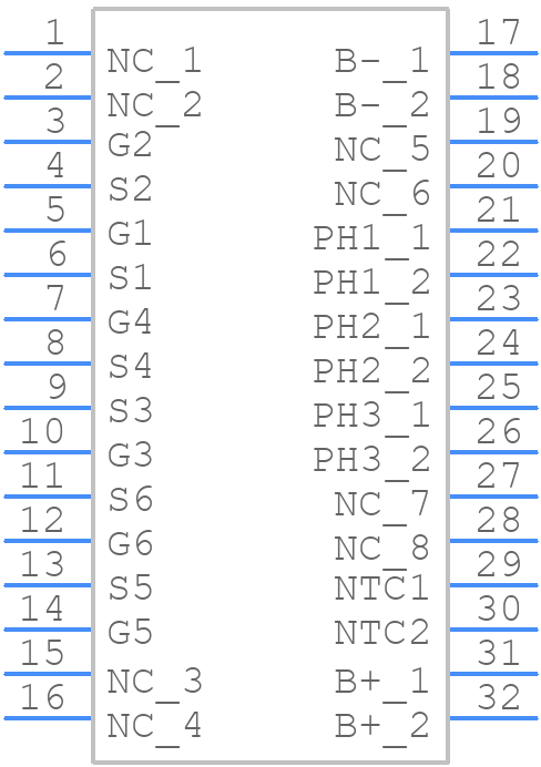 NVXK2VR80WXT2 - onsemi - PCB symbol