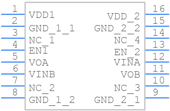 NCIV9211R2 - onsemi - PCB symbol