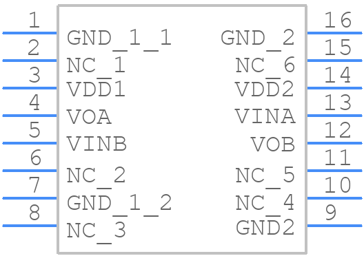 NCIV9210 - onsemi - PCB symbol