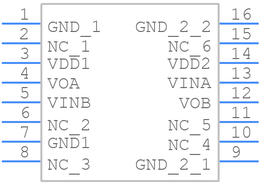 NCIV9210R2 - onsemi - PCB symbol