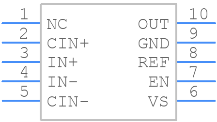 NCV21671DM025R2G - onsemi - PCB symbol