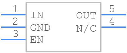 NCV8114ASN170T1G - onsemi - PCB symbol