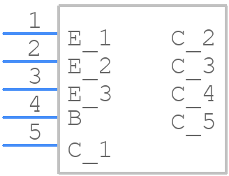 NSV1C300CTWG - onsemi - PCB symbol