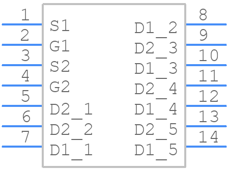 NVMJD010N10MCLTWG - onsemi - PCB symbol
