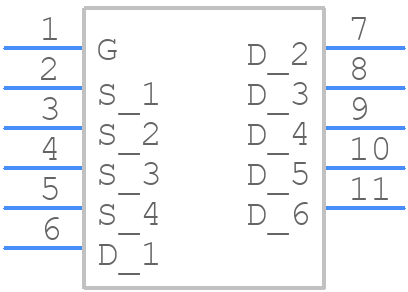 NVMJST0D9N04CTXG - onsemi - PCB symbol