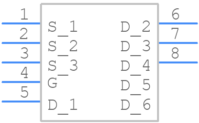 NTMFSC006N12MC - onsemi - PCB symbol