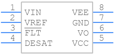 NCV5707BDR2G - onsemi - PCB symbol