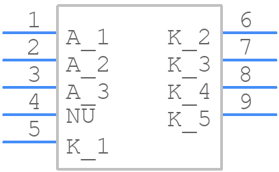 NRTS30100MFST3G - onsemi - PCB symbol