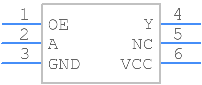 MC74VHC1GT126MU3TCG - onsemi - PCB symbol