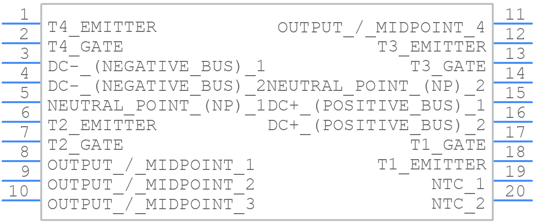 NXH80T120L3Q0S3TG - onsemi - PCB symbol