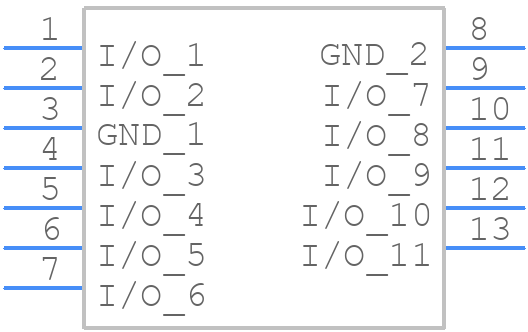 SZNSP8814LMTWTAG - onsemi - PCB symbol