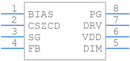 NCL30076AADR2G - onsemi - PCB symbol