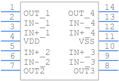 NCV274DR2G - onsemi - PCB symbol